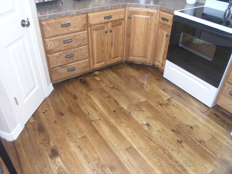Hickory floor